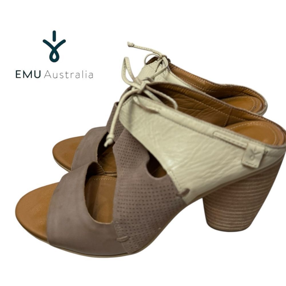 Emu Australia BurleighâWomen's Heeled Slide Sandals 9